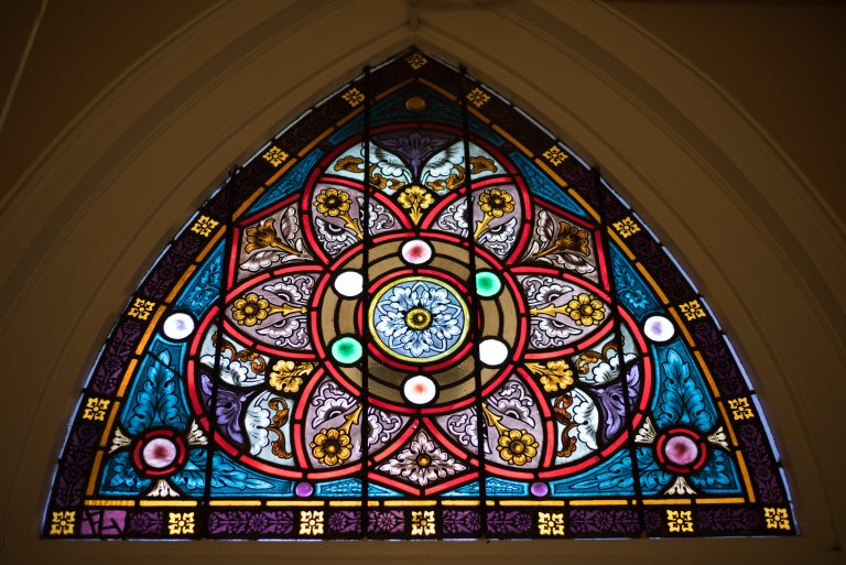 Stained Glass Bell Tower